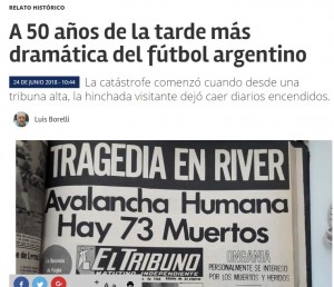 PUERTA 12-Tragedia 40 años