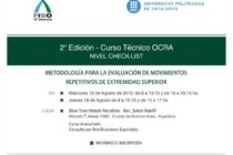 Fundación Iberoamericana de Seguridad y Salud Ocupacional: Curso Internacional de Ergonomía – Técnico OCRA