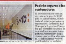 CONTENEDORES. Ahora sí habrá seguro y control.