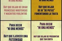 #NiUnaMenos: Una ley sin aplicar no sirve. La concientización deber ser amplia.