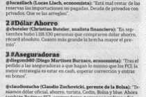 Dinero Seguro en ALTA locura por dólares, con aseguradoras hartas de presiones por el tema BONOS y HASHTAG-SEGUROS para reír. Insolvencia de algunas aseguradoras. Un ML puede ser 1 de la SSN. 13 temas.