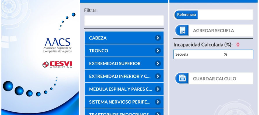 Nueva aplicación para la medicina del seguro de AACS y CESVI Argentina