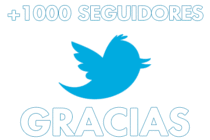 +1000 seguidores en Twitter