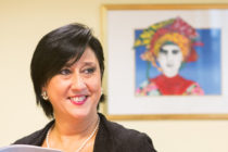 Myriam Clerici, Presidente de Provincia ART, en el Woman Leadership Forum