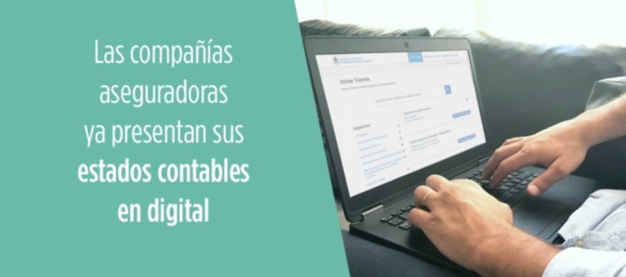 Las compañías aseguradoras ya presentan sus estados contables en digital