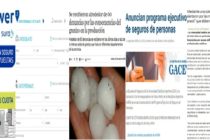 RS 2-1. SURA Seguros con desplegable en Clarín Digital: ver, cotizar y comprar seguros de Autos y Hogar: todo para captar clientes. La oportunidad del PAS. Como hacen SANCOR, QBE, etc. Mala Praxis con demandas millonarias en Entre Ríos. AVIRA-UCA con curso abierto. Granizo en San Juan. Digna Seguros aumenta capital.