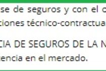 RS 26-7. MÉXICO tiene datos y estadísticas sobre robo de autos, modelos, modalidad, porcentajes de RECUPEROS: la SSN no. En la era K había IRIS, ahora nada. Seguro saldo deudor: algo pasó que hubo correcciones: presión o errores y una frase para la polémica de PAZO-PLATE: «El objetivo de la SSN es fijar condiciones de comercialización de productos con el fin de promover la sana competencia en el mercado»…¡chan!. RC Médica en el caso CAÑUELAS y OTROS.