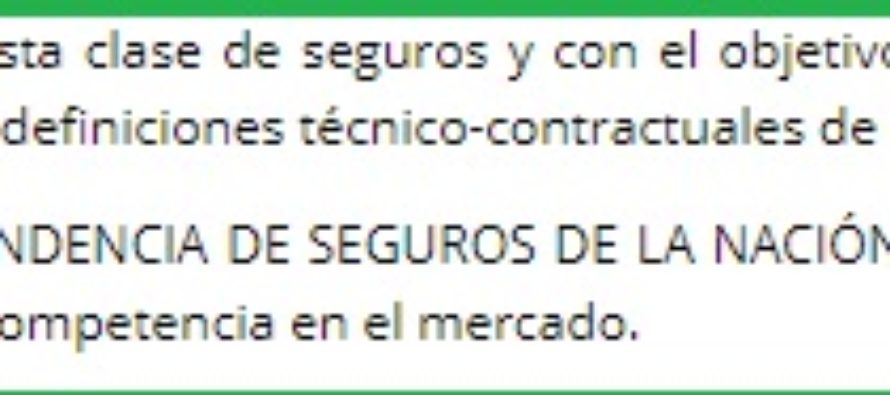 RS 26-7. MÉXICO tiene datos y estadísticas sobre robo de autos, modelos, modalidad, porcentajes de RECUPEROS: la SSN no. En la era K había IRIS, ahora nada. Seguro saldo deudor: algo pasó que hubo correcciones: presión o errores y una frase para la polémica de PAZO-PLATE: «El objetivo de la SSN es fijar condiciones de comercialización de productos con el fin de promover la sana competencia en el mercado»…¡chan!. RC Médica en el caso CAÑUELAS y OTROS.