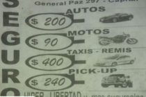 RS 4-9. Día de la secretaria: felices todas. AGROSALTA vendiendo una RC de AUTOS  $ 200 por mes en TUCUMÁN: sin control del estado en TUCUMÁN, SALTA y demás provincias. SINIESTROS-COMISIONES-SUELDOS: quienes lideran el ranking (sin contar juicios, siniestros pendientes, impuestos, dividendos, etc.). SANCOR SEGUROS con APP para remolque: ideal para bajar estrés, ansiedad. ALLIANZ y el arte. LA CAJA y la solidaridad. MACRI trae buena onda: crisis, impuestos, despidos, dudas, inflación e hiperinflación, dólar a $ 40.