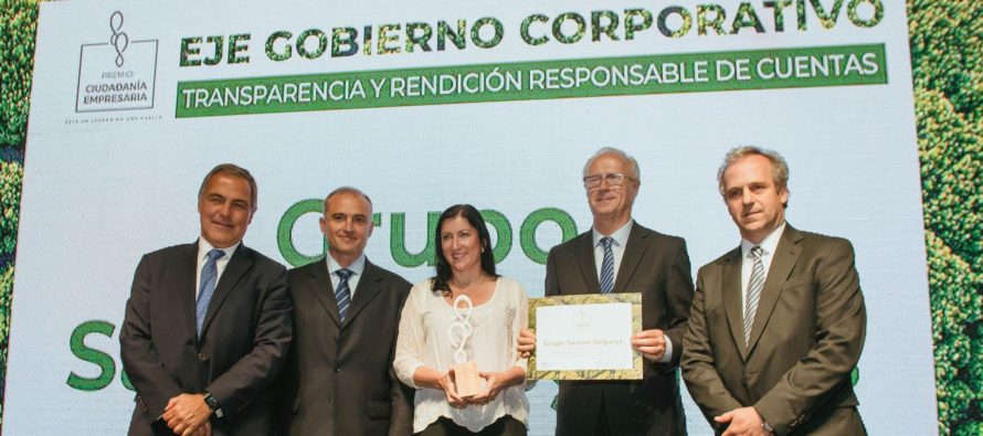 Grupo Sancor Seguros recibió el Premio Ciudadanía Empresaria de  AMCHAM por su transparencia y rendición responsable de cuentas