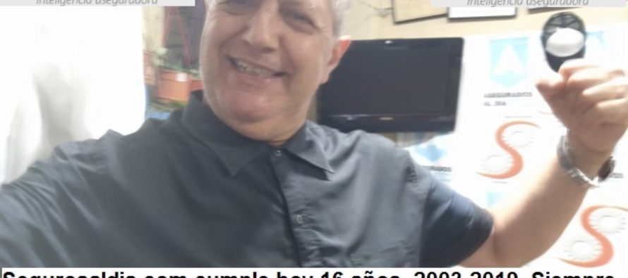 El Seguro es una jaula: no te dejan entrar y luego, no podés salir. Hoy 22-12 cumplimos 16 años. Salute!