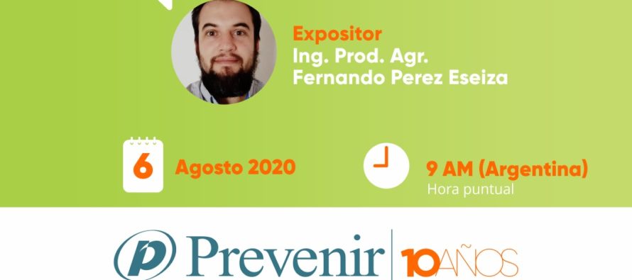 PREVENCIÓN DE COVID-19 EN LA ACTIVIDAD AGROPECUARIA  – WEBINAR 6-8 9 HORAS