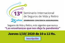 AVIRA: 13° Seminario Internacional de seguros de vida y retiro 1-10-2020  parlamentario.com