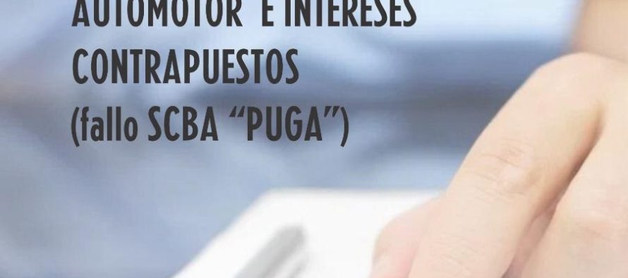 CONTRATO DE SEGURO AUTOMOTOR E INTERESES CONTRAPUESTOS (fallo SCBA «PUGA»), DRA. FABIANA COMPIANI, DR. HECTOR QUADRI x ZOOM. 27-10 A LAS 17,30 HORAS