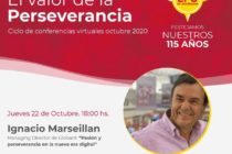 Ignacio Marseillan, Managing Director de Globant, hablará sobre pasión y perseverancia en la nueva era digital en el marco de un ciclo de conferencias virtuales