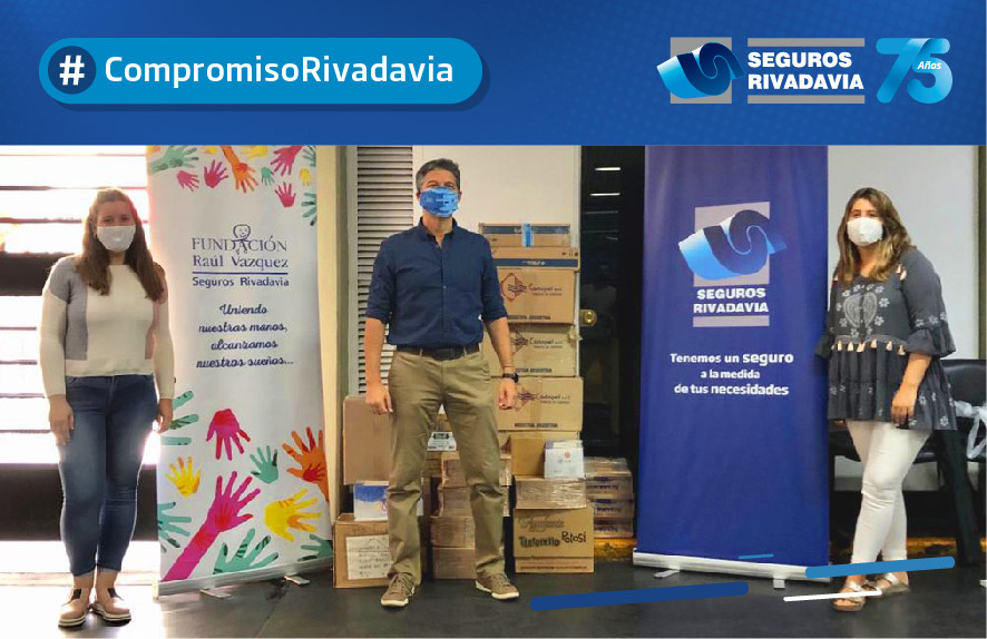 Seguros Rivadavia refuerza su compromiso solidario en 2021