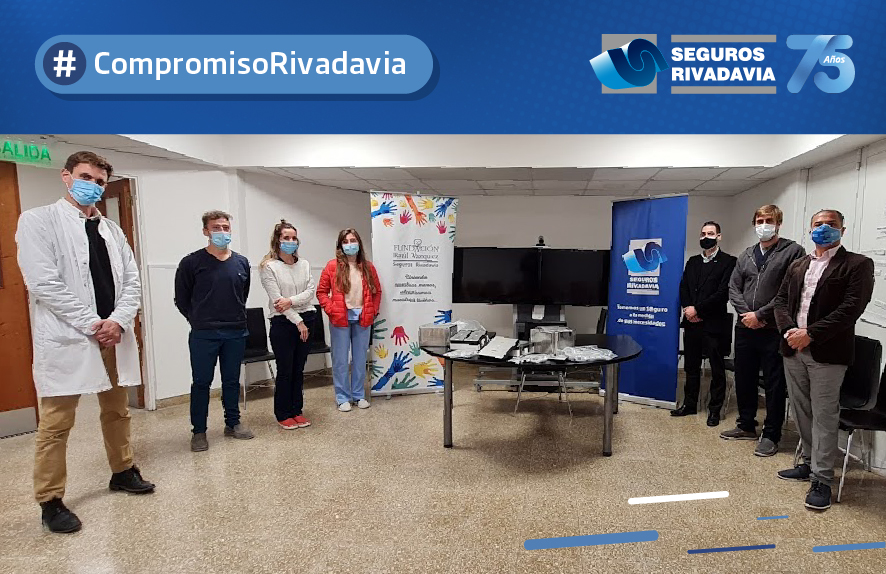 Seguros Rivadavia sostiene su colaboración en materia sanitaria