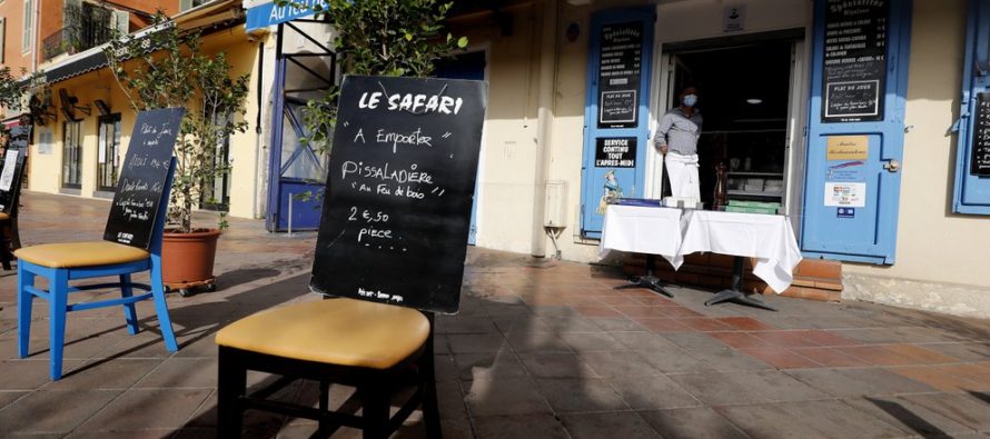 AXA paga 300 millones de euros a los restaurantes franceses por los cierres por covid