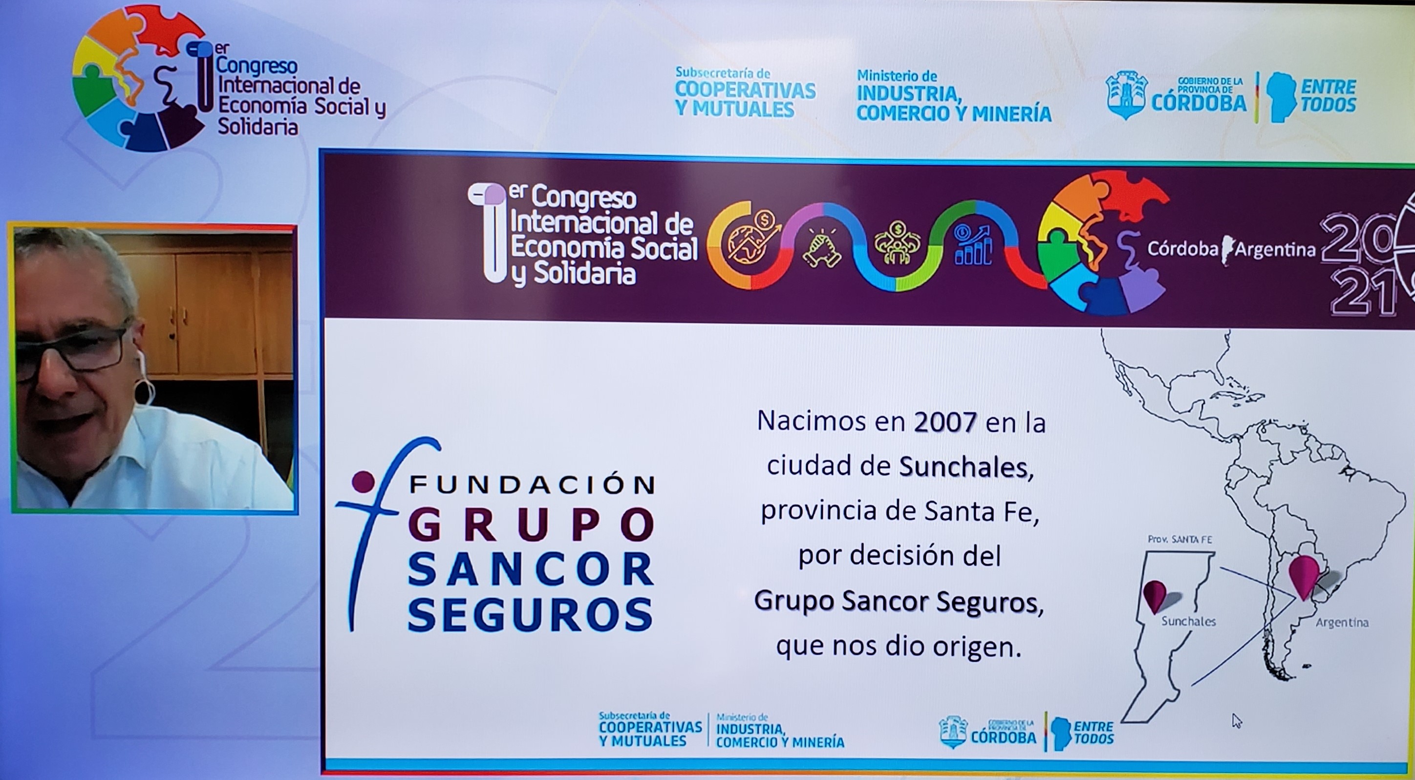 Fundación Grupo Sancor Seguros participó del 1° Congreso Internacional de Economía Social y Solidaria