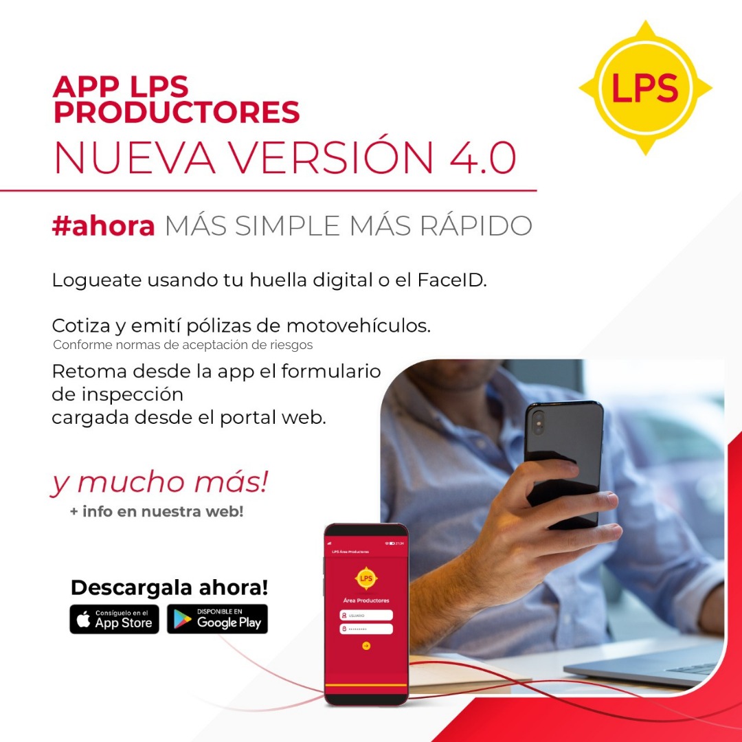 La Perseverancia Seguros presenta una nueva versión de su APP LPS PRODUCTORES