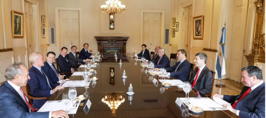 Sancor Seguros integró la comitiva de empresarios que mantuvo una reunión con el presidente Alberto Fernández