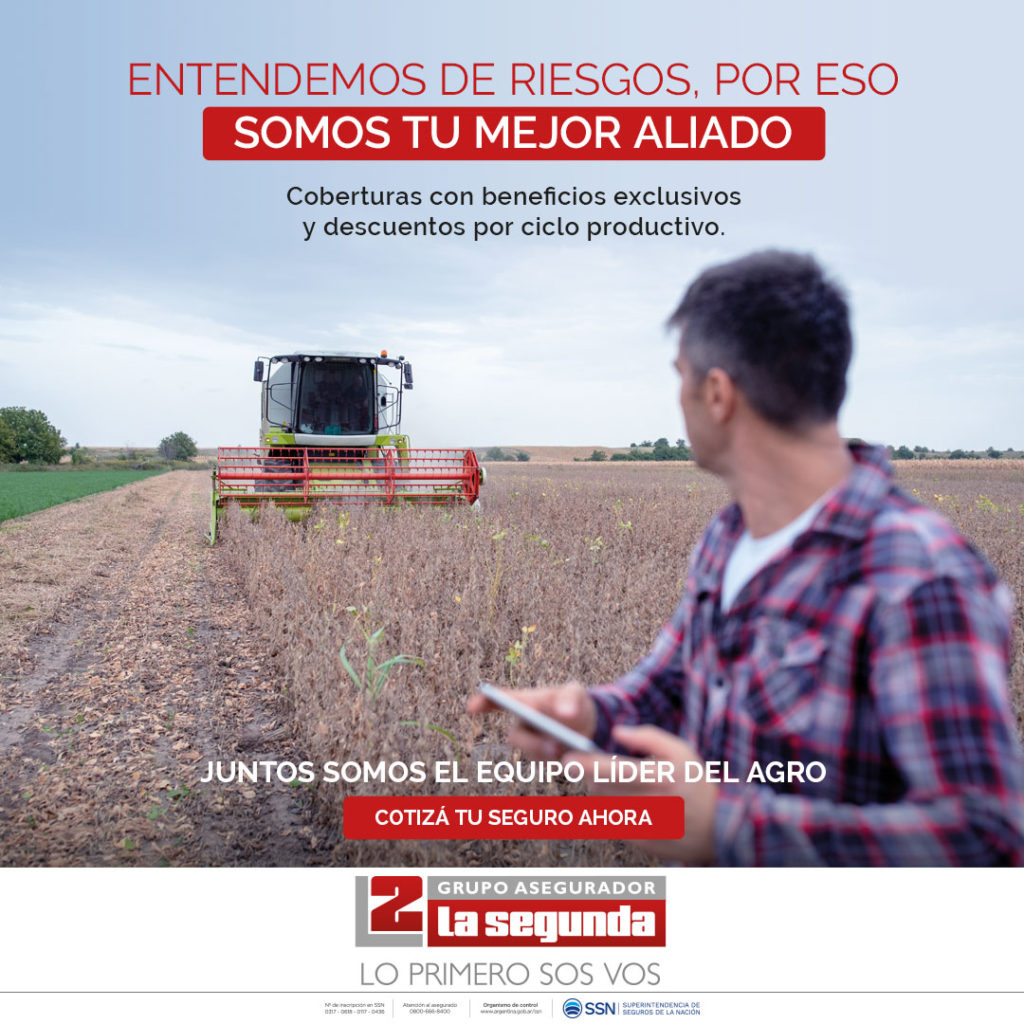 Con 5 millones de hectáreas aseguradas, La Segunda reafirma su liderazgo en el agro