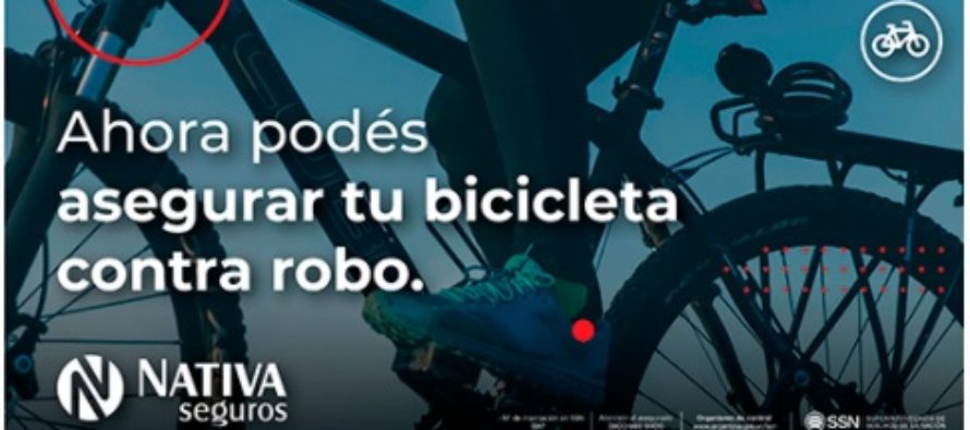 Nativa Seguros lanzó al mercado su cobertura para bicicletas.