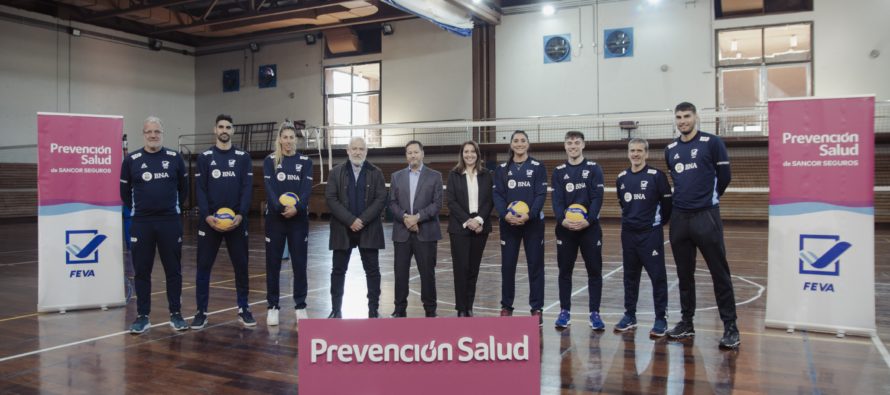 Prevención Salud se suma al sueño mundialista de las selecciones argentinas de vóley