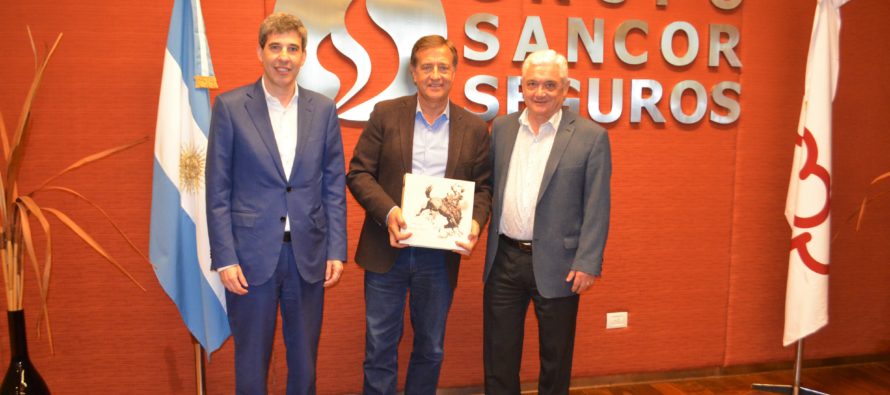 Invitado por el Grupo Sancor Seguros, el gobernador de Mendoza visitó Sunchales