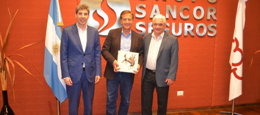 Invitado por el Grupo Sancor Seguros, el gobernador de Mendoza visitó Sunchales