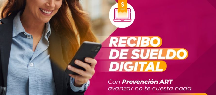 Prevención ART incorpora el servicio de recibo de sueldo digital para todos sus clientes