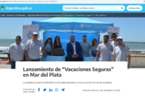 SSN en Acción a pura Conciencia Aseguradora. Lanzamiento de “Vacaciones Seguras” en Mar del Plata