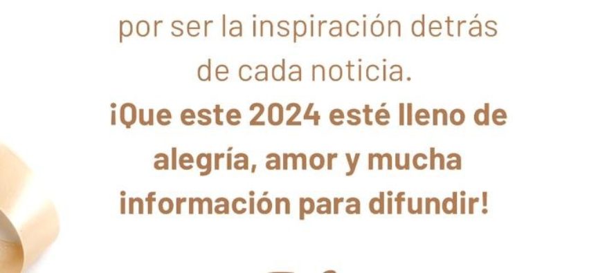 NOCHEBUENA, NAVIDAD, AÑO NUEVO, REYES. En todas estas fiestas, nuestro deseos es PAZ, SALUD, TRABAJO, DIGNIDAD y nuestro compromiso con ustedes, INFORMARLOS.