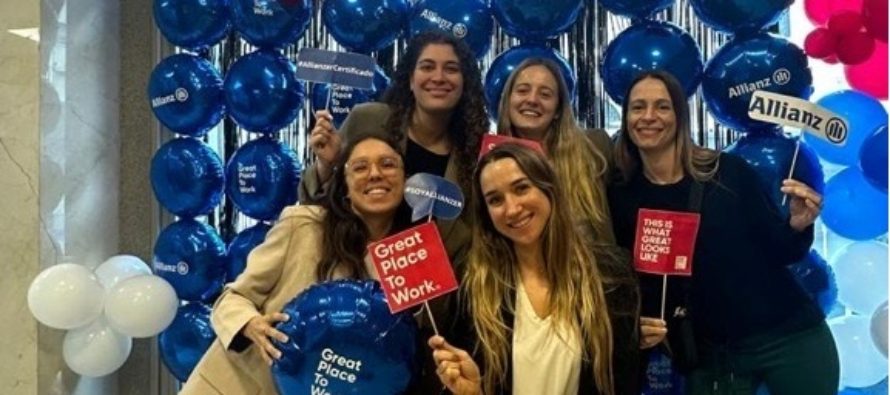 Allianz Argentina obtuvo la posición #1 en el ranking Great Place to Work, en el rubro Servicios Financieros y Seguros
