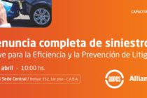 AAPAS 9-4-2025 1O hs. CAPACITACIÓN. Denuncia completa de Siniestros: Clave para la Eficiencia y la Prevención de Litigios